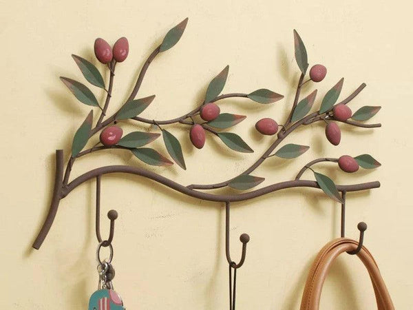 Spiral Branch Metal Key Holder