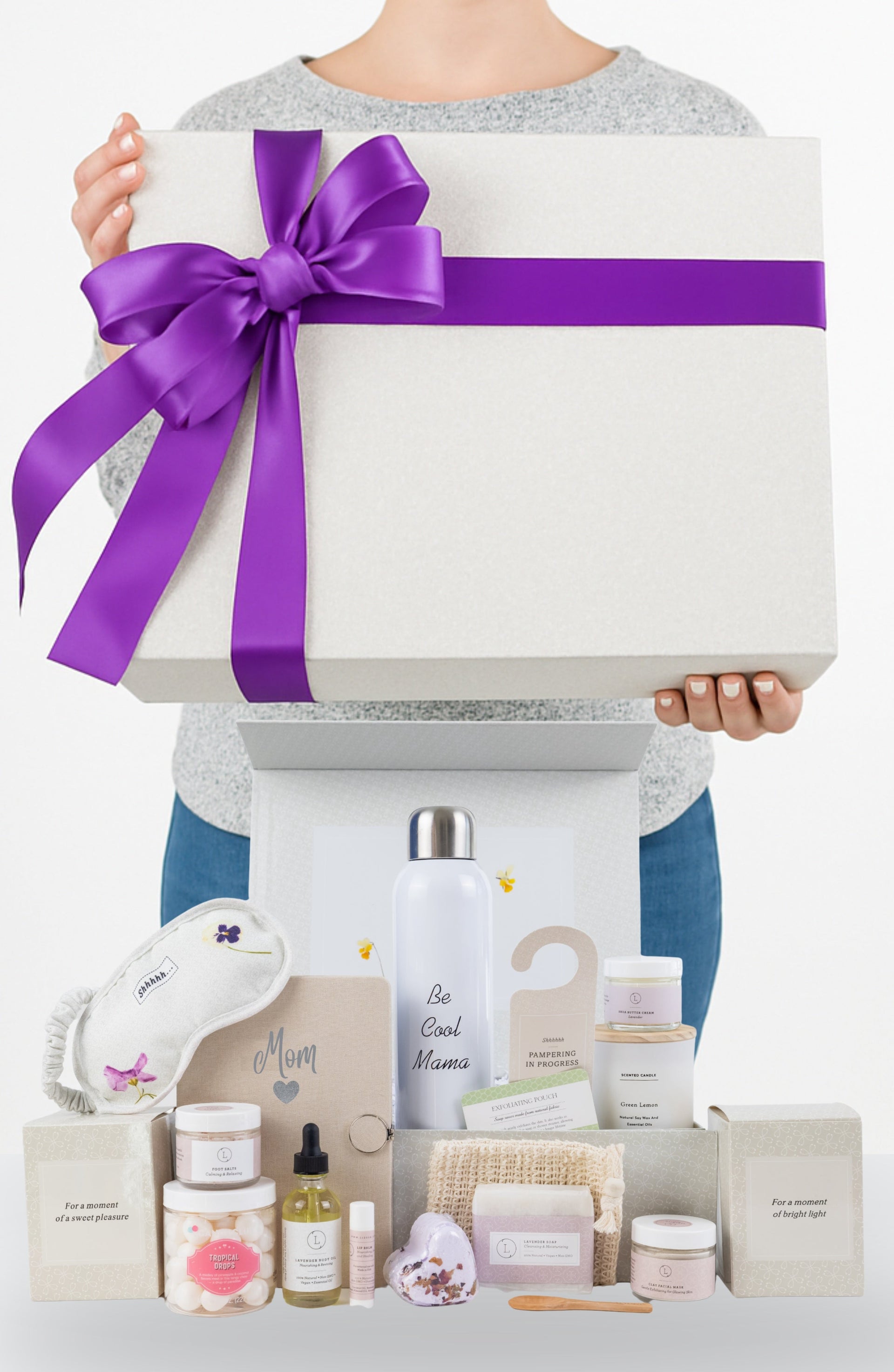 Gift for Mom, Mother's Day gift, Pamper your Mom - Spa Gift Box