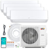 X-Pro 35000 BTU 4 Zone 22.5 SEER2 Mini Split AC with Heat Pump-12K + 12K + 12K + 12K