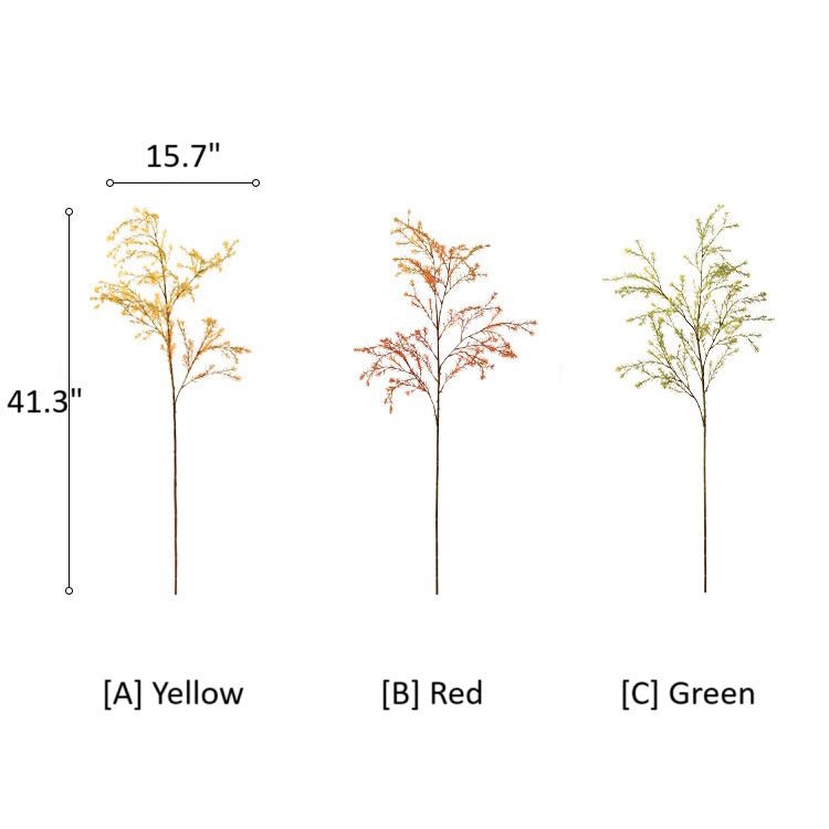 Lifelike Layered Leaf Spray 41