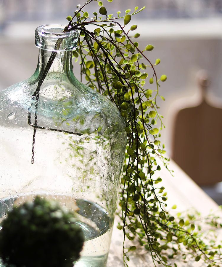 Hanging Faux Mini Leaf Garland 27.5