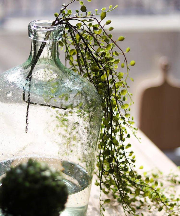 Hanging Faux Mini Leaf Garland 27.5