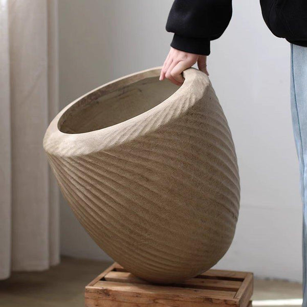 Comtemporary Swirl Planter