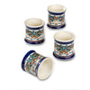 Zanzibar 4 Piece Stoneware Napkin Rings Set