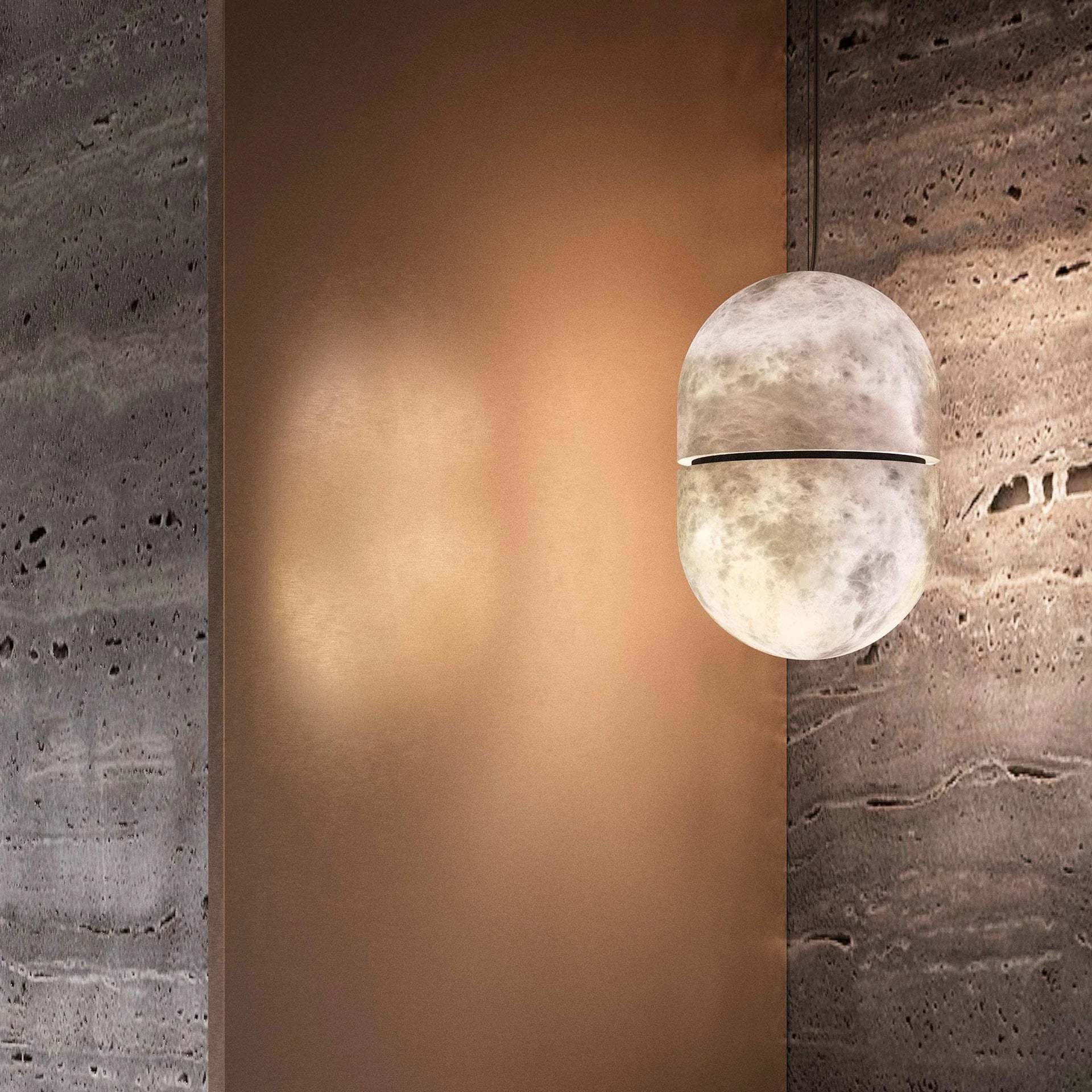 YUM Alabaster Pendant Light