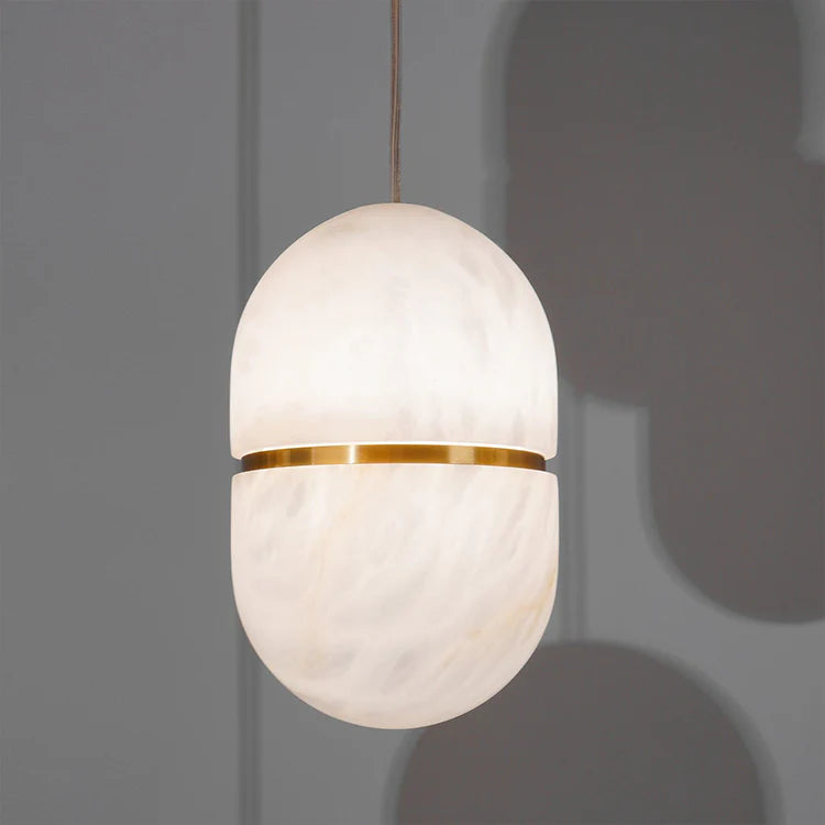 YUM Alabaster Pendant Light