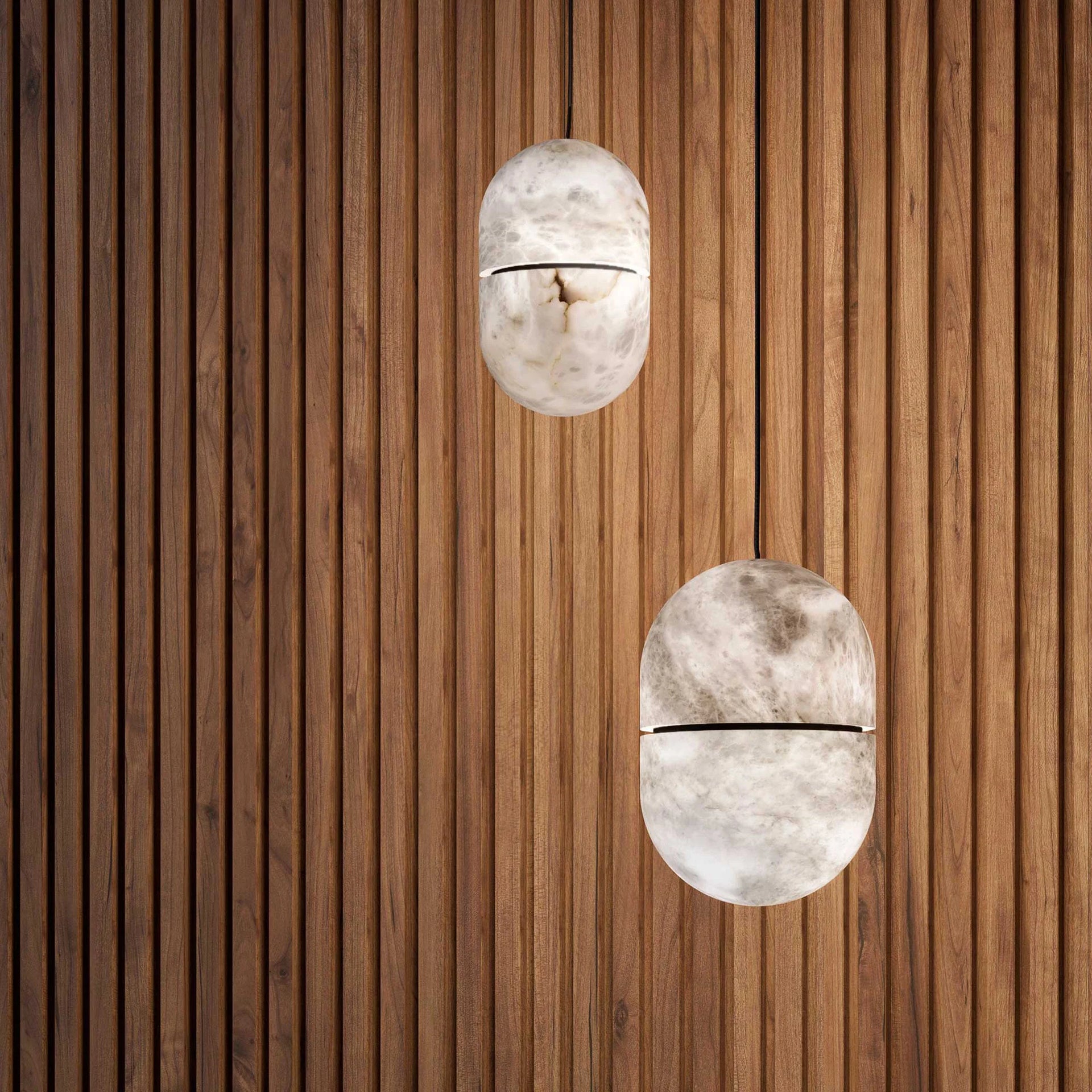 YUM Alabaster Pendant Light