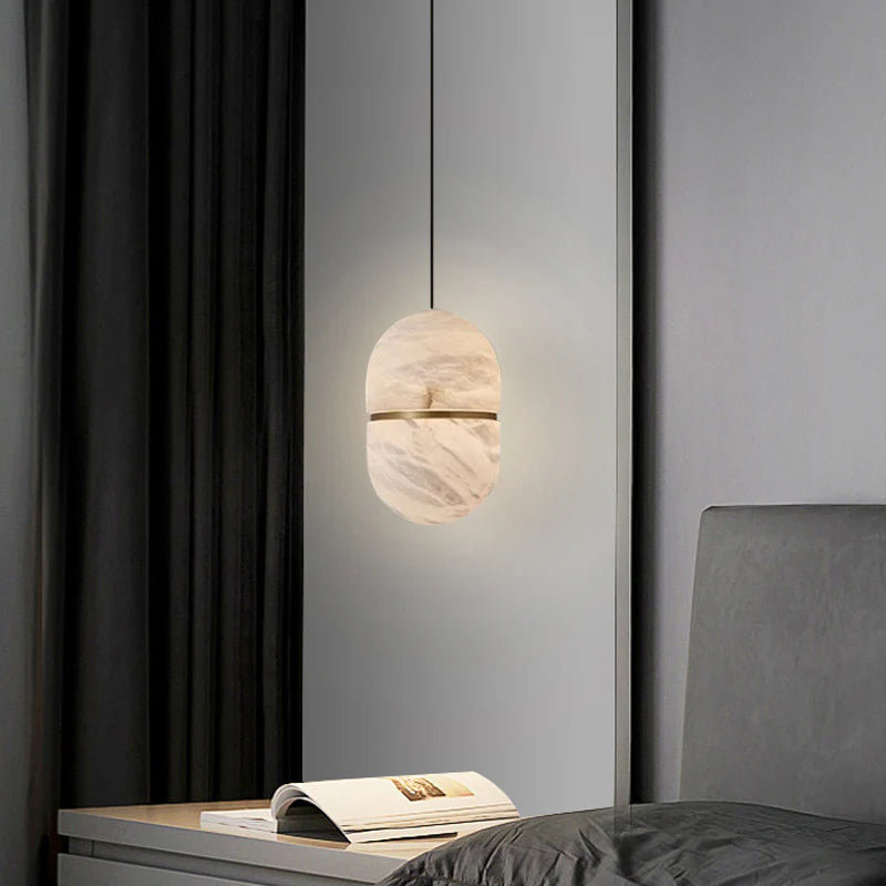 YUM Alabaster Pendant Light