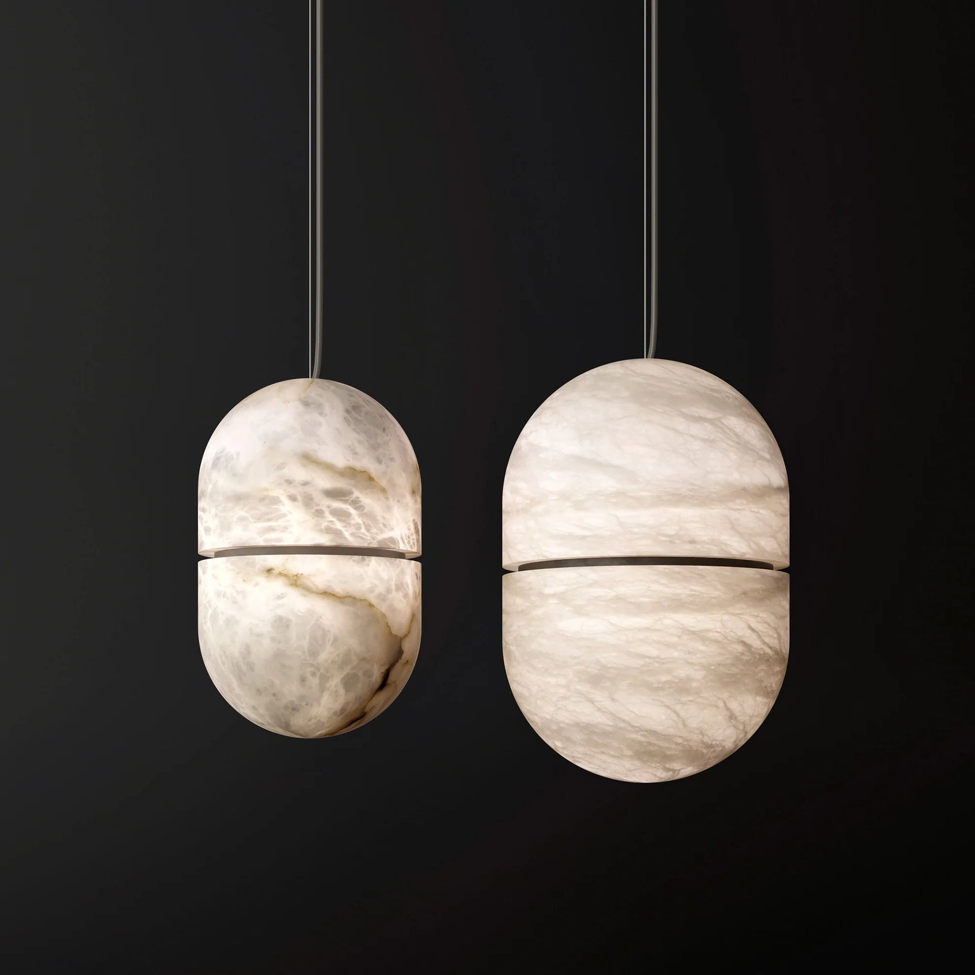 YUM Alabaster Pendant Light
