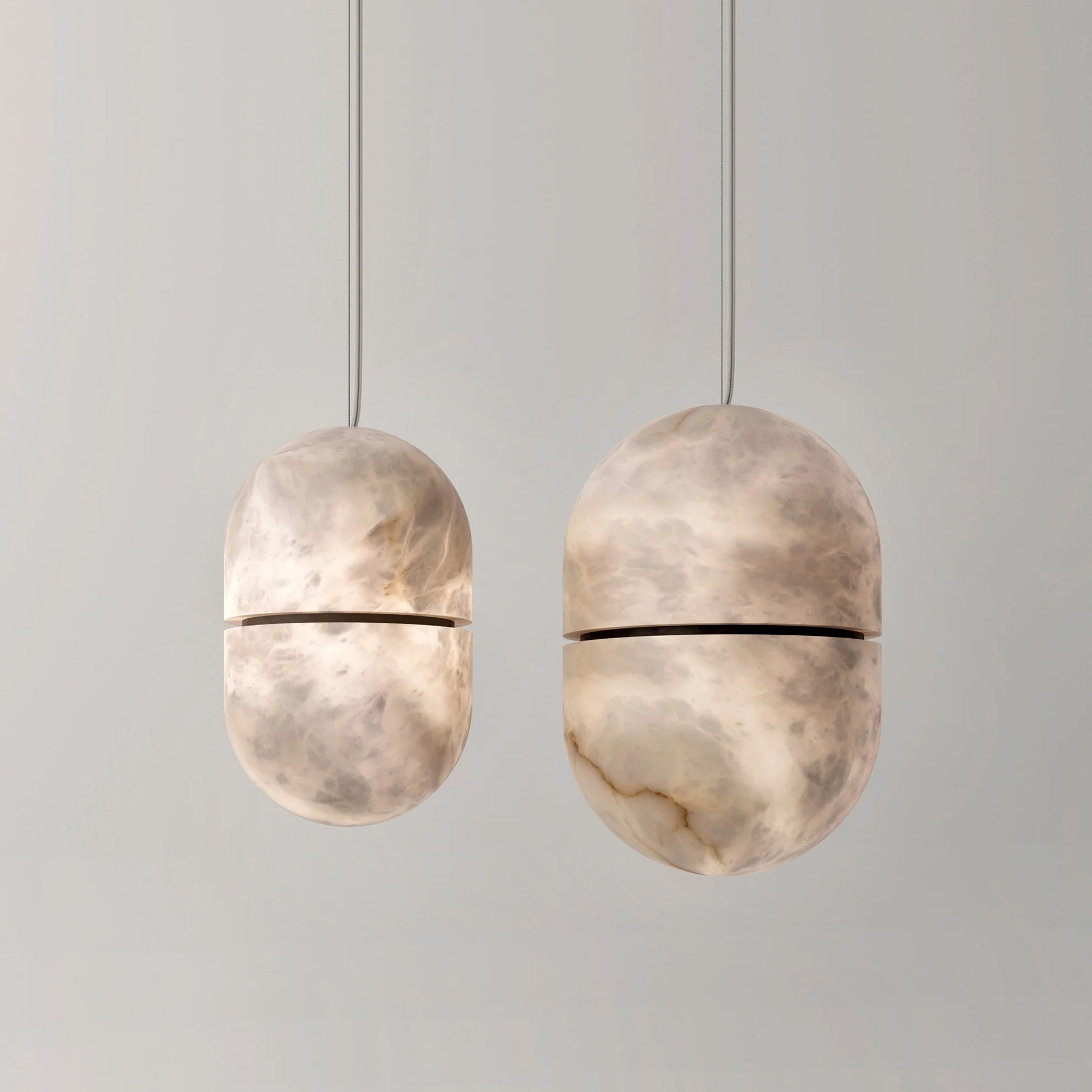 YUM Alabaster Pendant Light