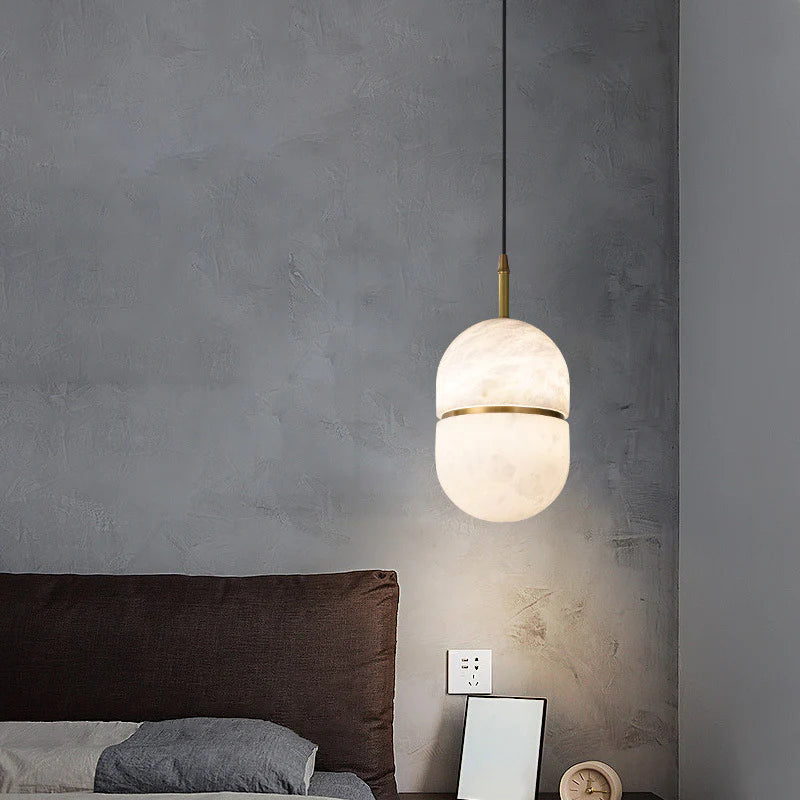 YUM Alabaster Pendant Light