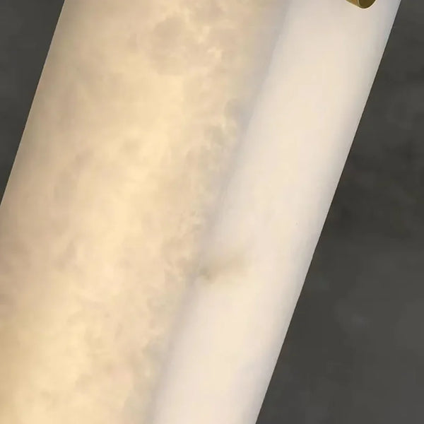 Alabaster Years Black Floor Lamp