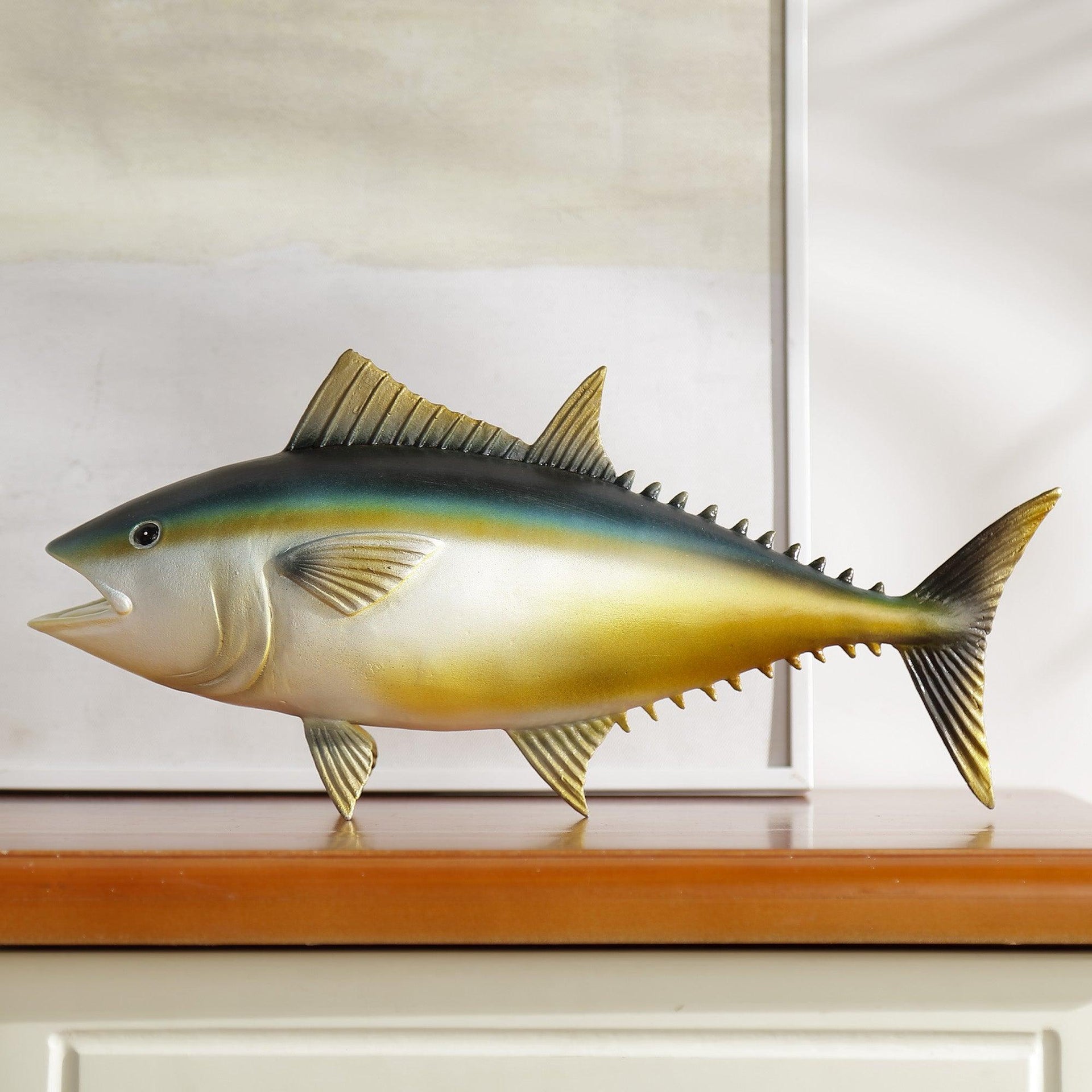 Yellowfin Tuna Tabletop Decor