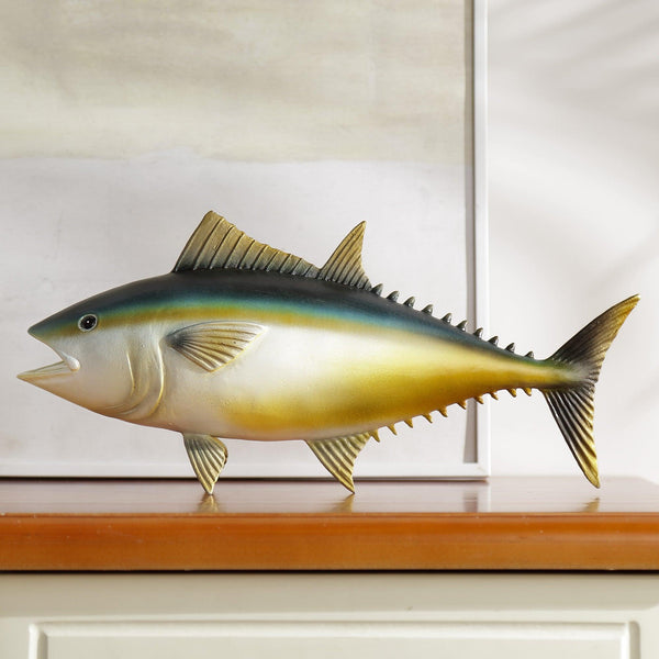 Yellowfin Tuna Tabletop Decor