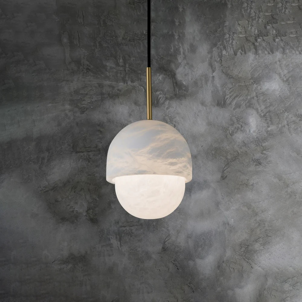 Modern Alabaster Yoko Pendant Lamp