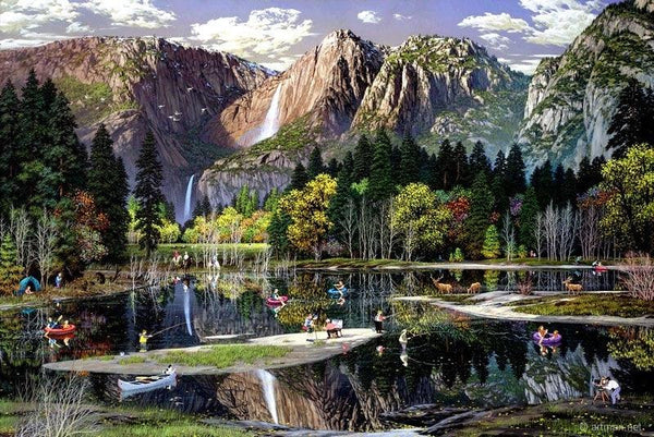 Yosemite Fall Artman.net / Tom Binder Fine Arts