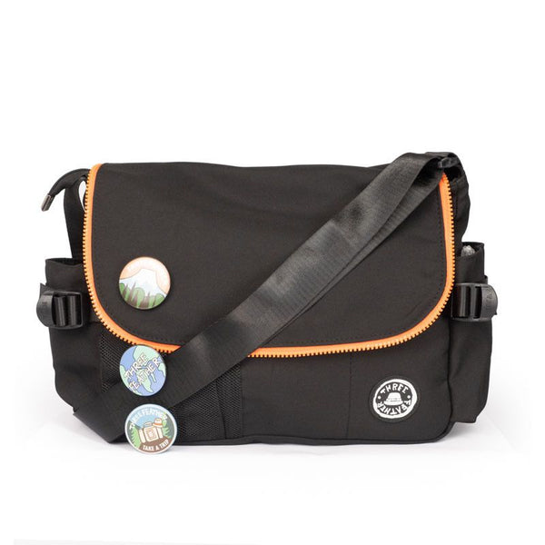 Zip Messenger Bag