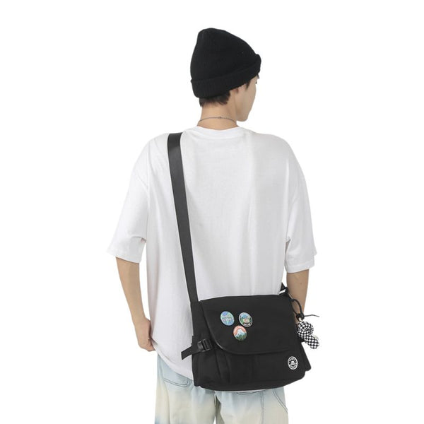 Zip Messenger Bag