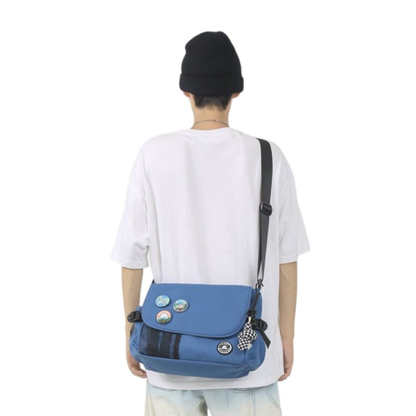 Zip Messenger Bag