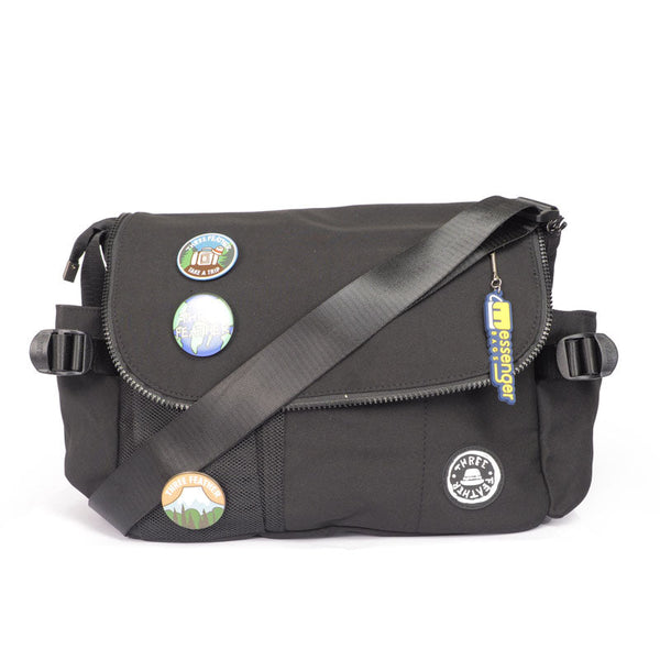 Zip Messenger Bag