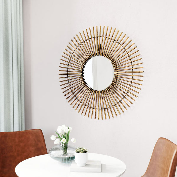 Zuo Modern Dimond Mirror Gold
