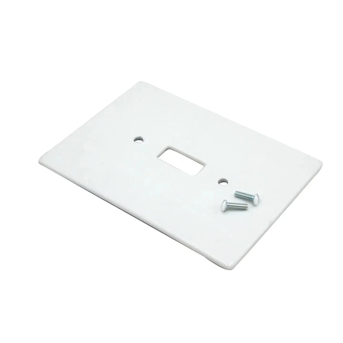 A Mermaids Sleeps Here Ceramic Single Switch Floater Plate