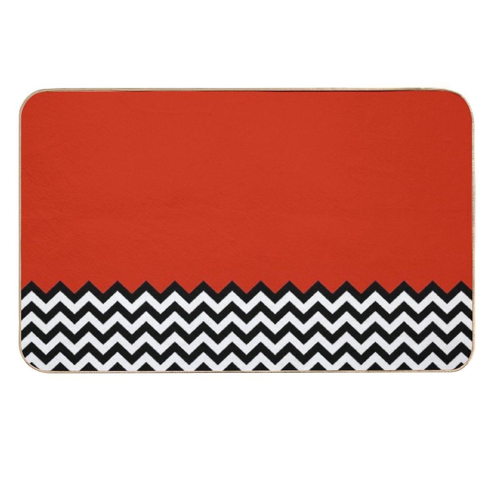 Black Lodge (Twin Peaks) Inspired Graphic  Easy To Clean Bath Mat