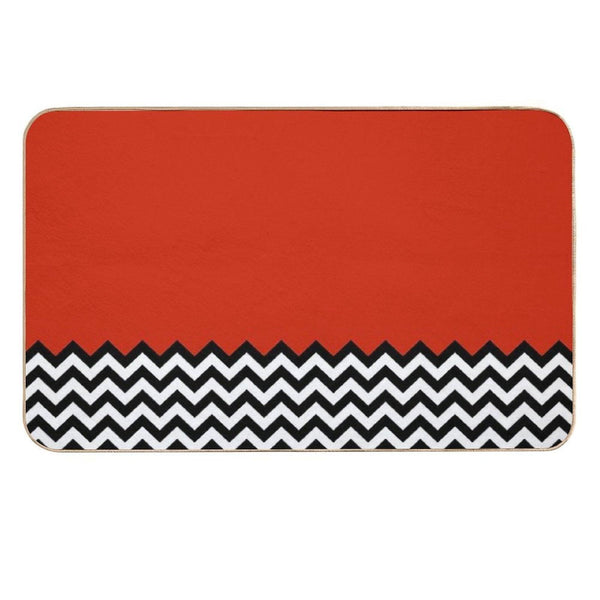 Black Lodge (Twin Peaks) Inspired Graphic  Easy To Clean Bath Mat