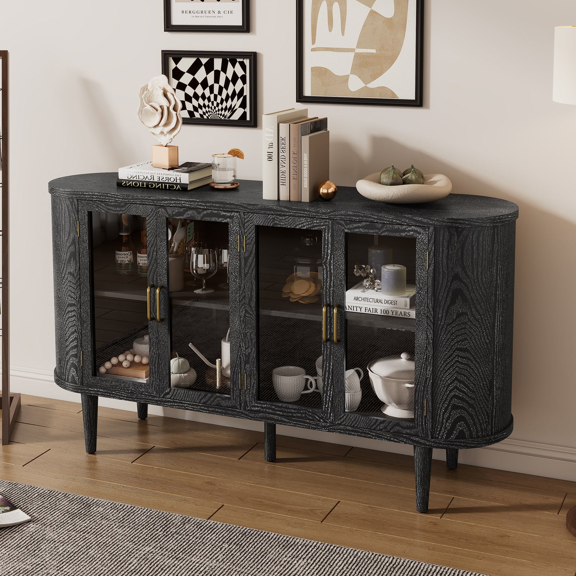 Farmhouse Sideboard Cabinet with Storage BLAKHOM