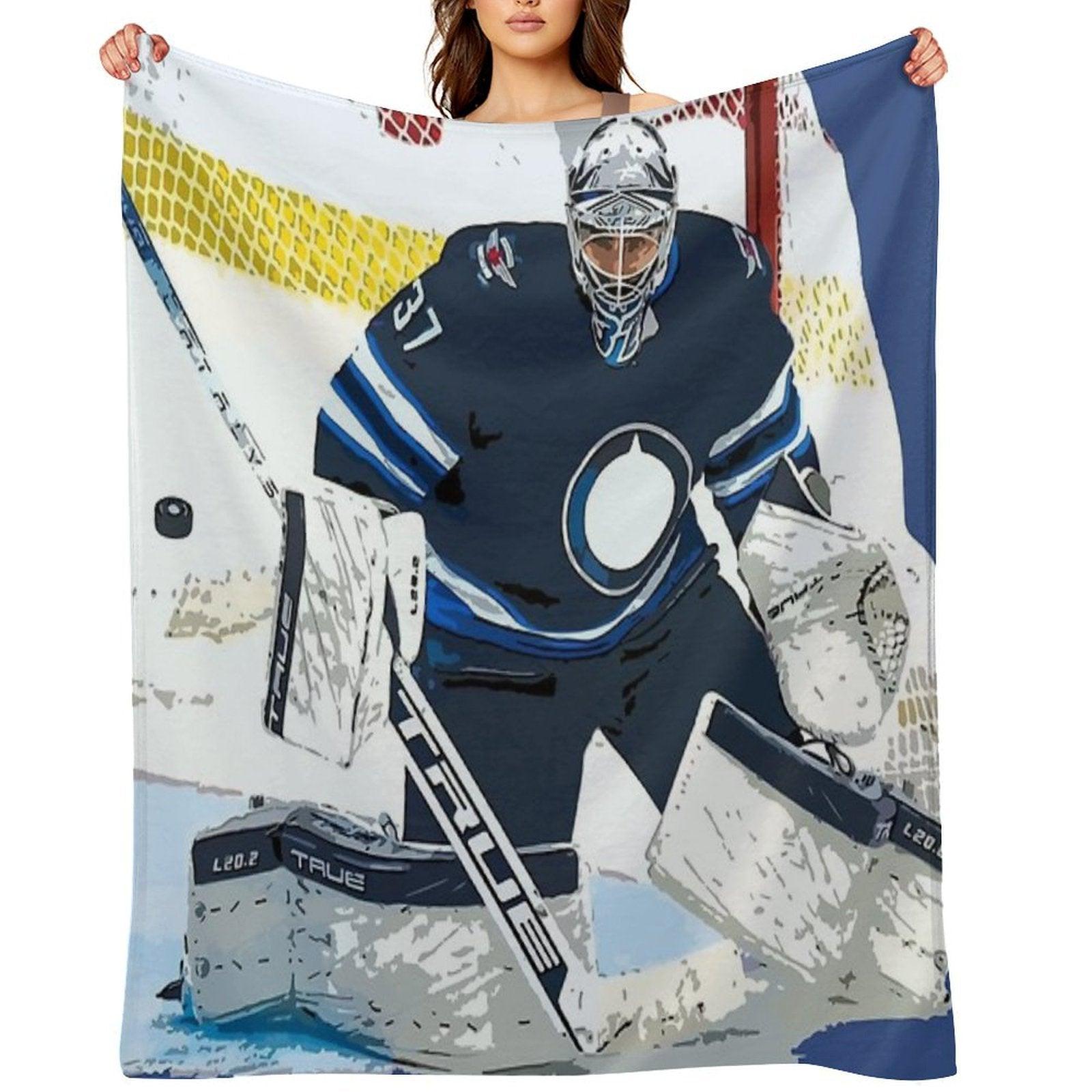 Connor Hellebuyck Throw Blanket