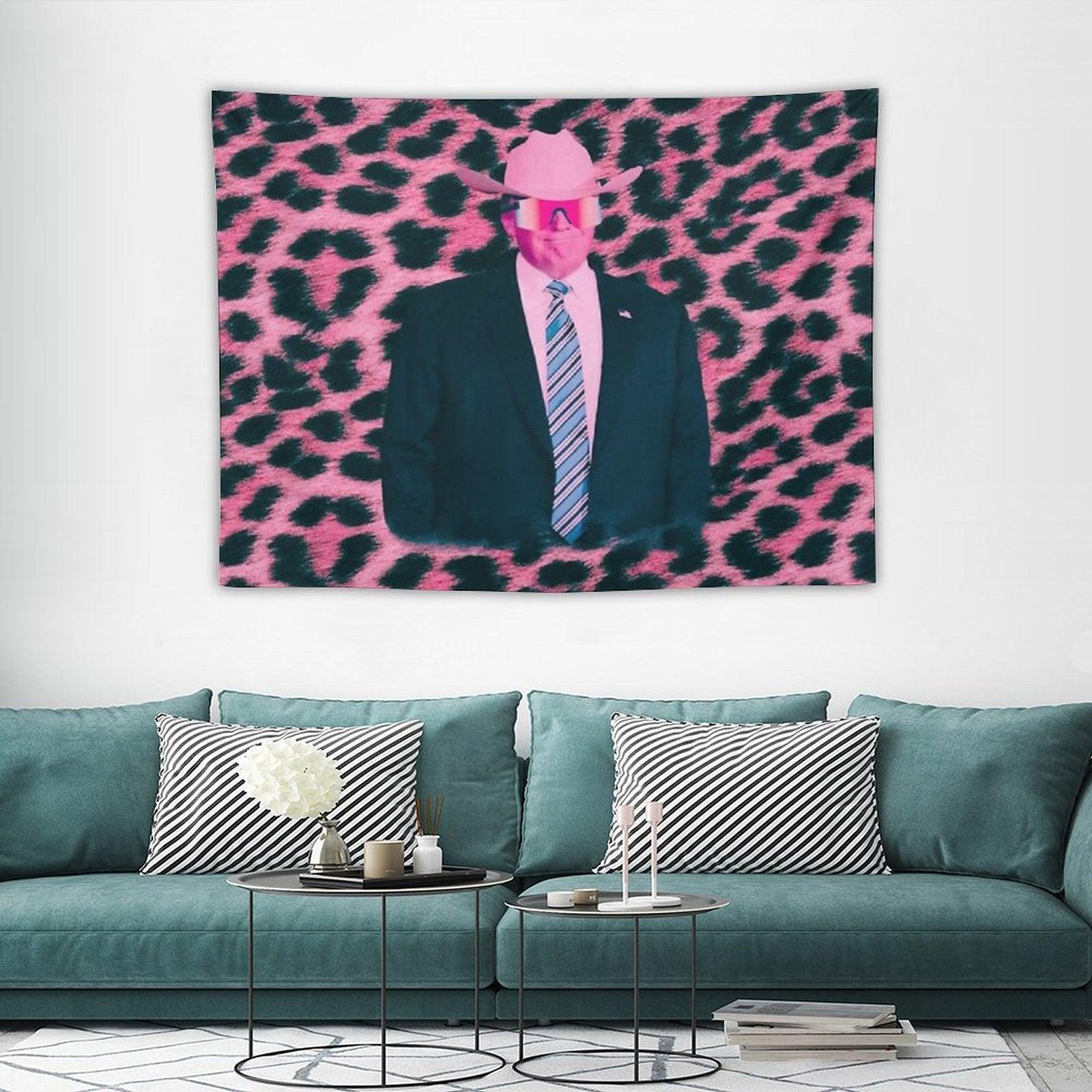 Retro Trump Tapestry