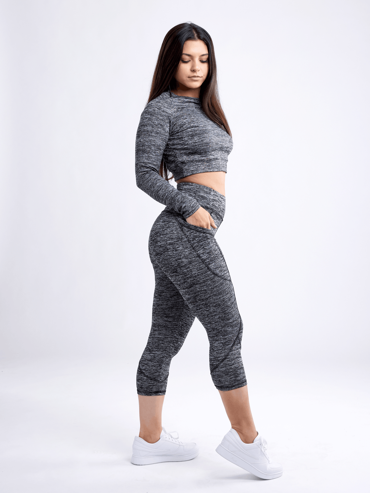 JupiterGear Long-Sleeve Crop Top