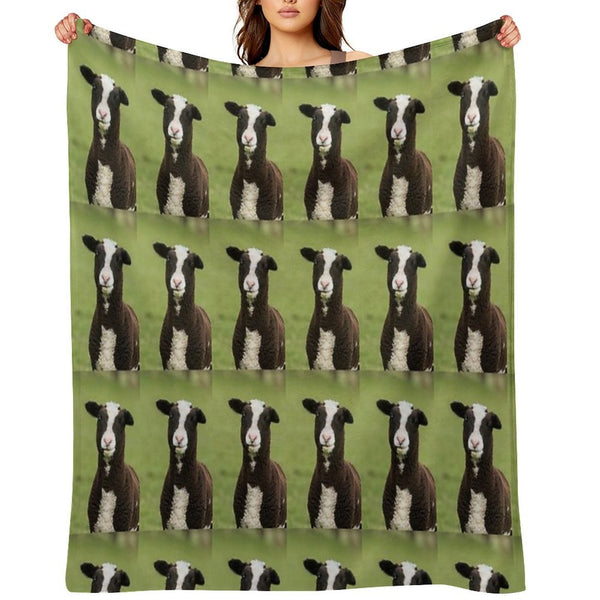 Zwartbles Lamb Anti-pilling Throw Blanket