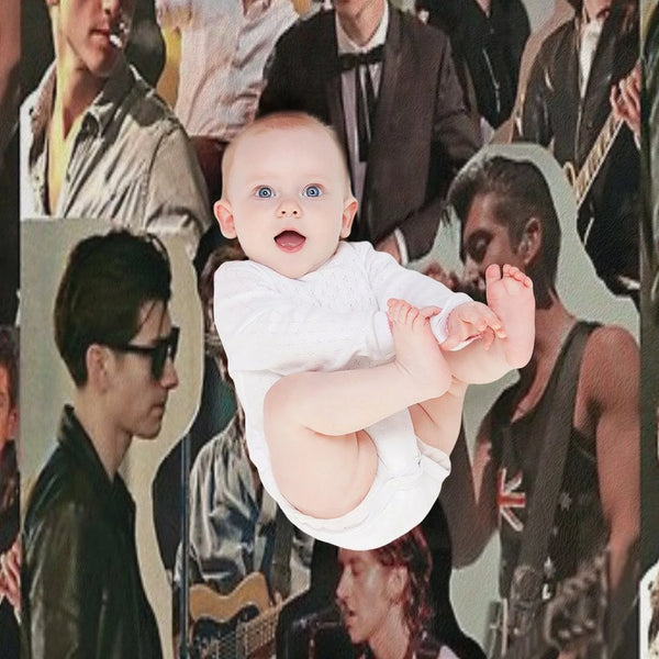 Alex Turner Arctic Monkeys Collage Throw Blanket