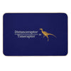 Velociraptor Math - Funny Dinosaur Velocity Formula Bath Mat