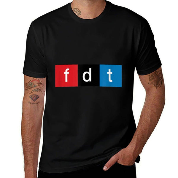 Foxtrot Delta Tango Protest Pun  Moisture-wicking T-Shirt