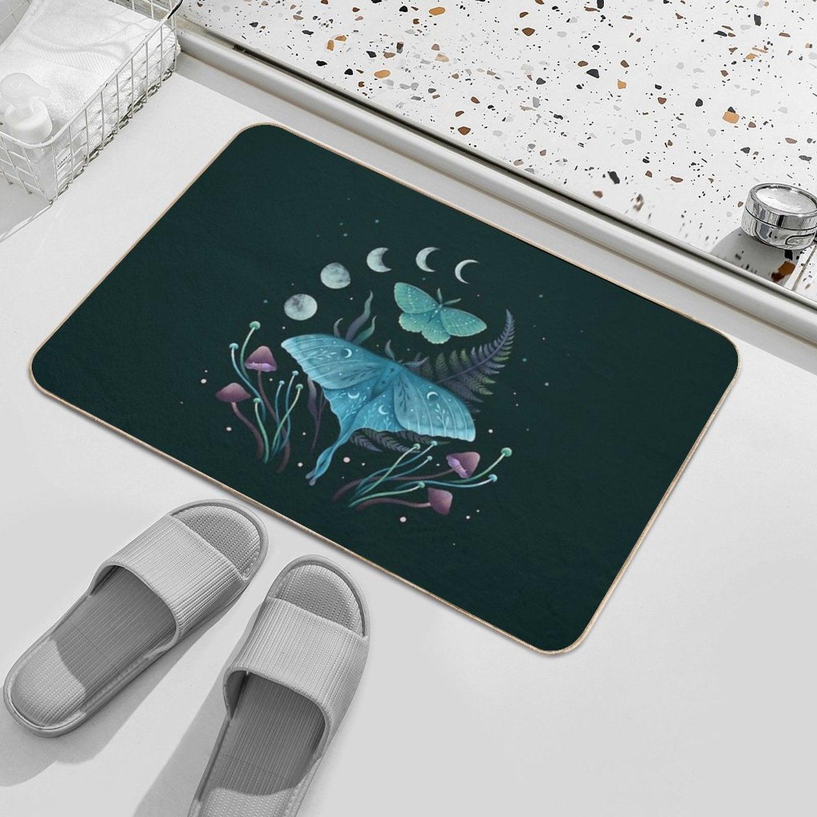 Luna And Emerald Bath Mat