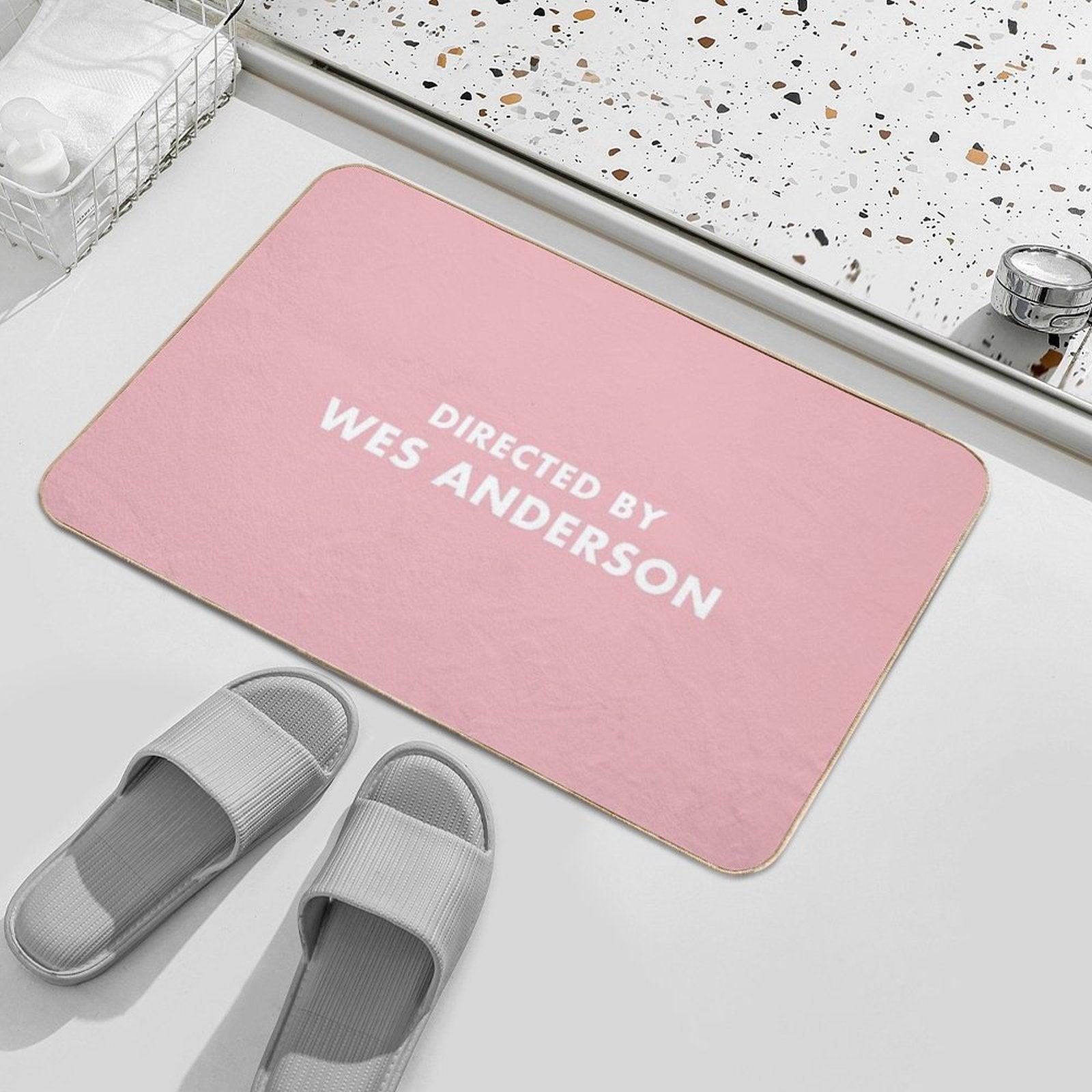 Directed by Wes Anderson Bath Mat