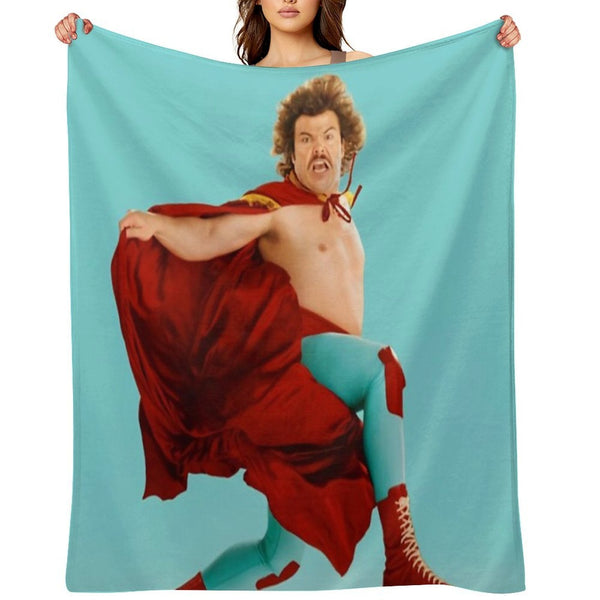 Nacho Libre Fly Gift-ready Throw Blanket