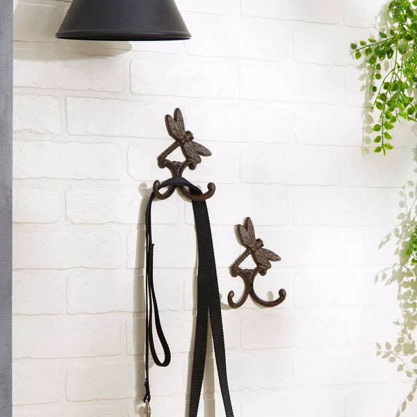 DRAGONFLY WALL HOOK SET OF 2