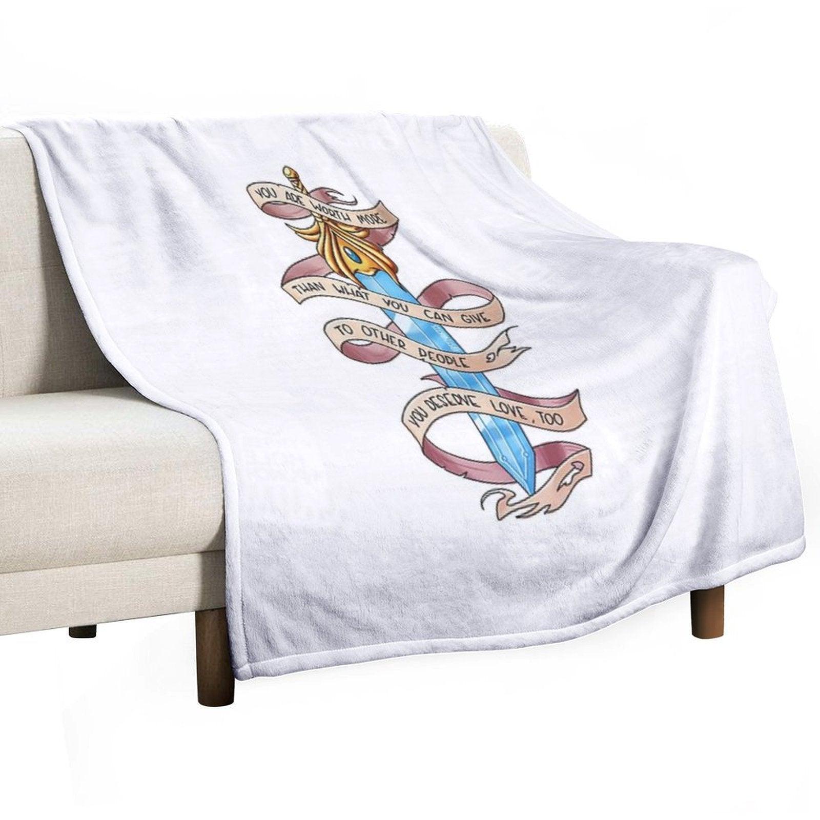 You Deserve Love Too Throw Blanket