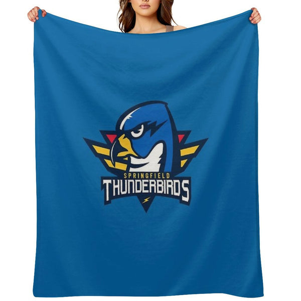Springfield Thunderbirds Versatility Throw Blanket