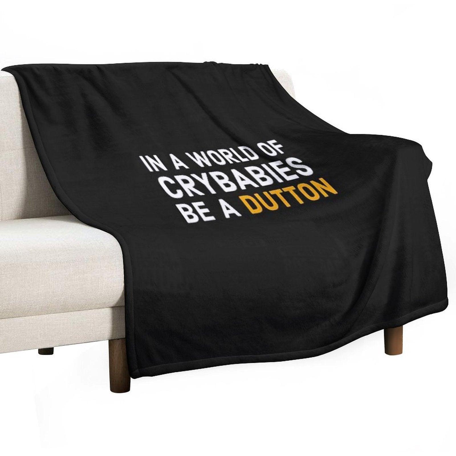Yellowstone Dutton Ranch Throw Blanket