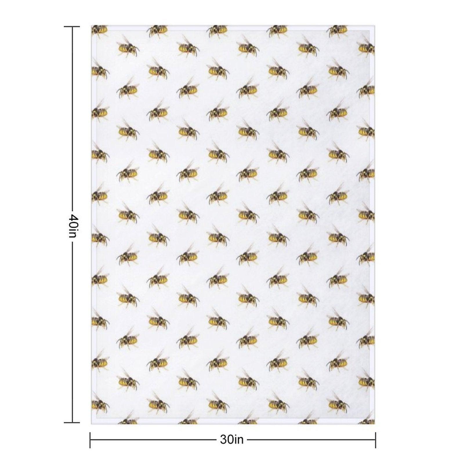 The Wasp Throw Blanket