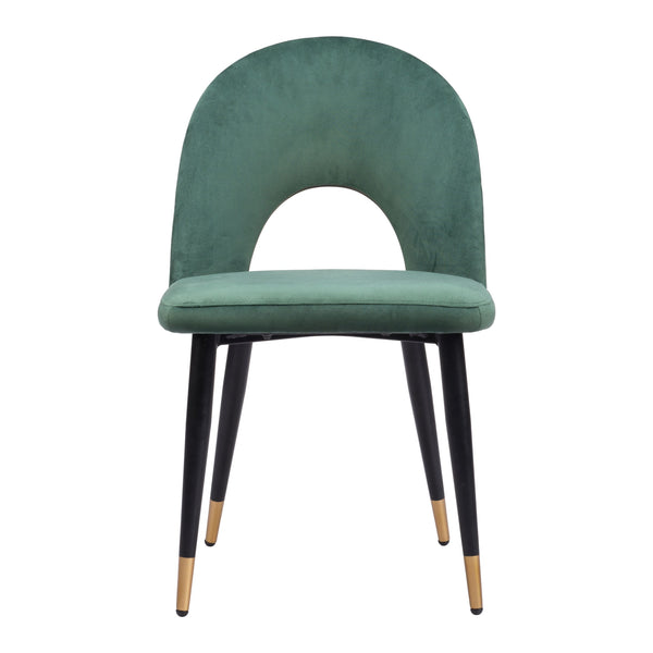 Menlo Dining Chair (Set of 2) Green by Zuo Modern