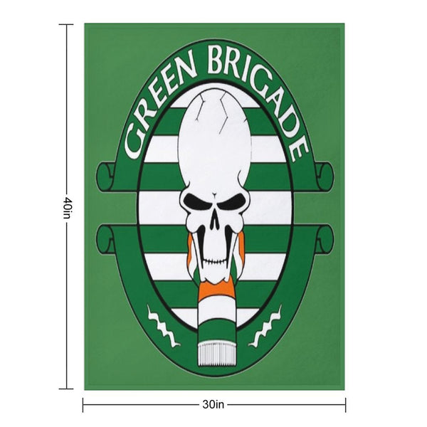 Green Brigade Durable Throw Blanket