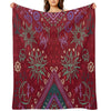 Mollymauk's Coat, Front Panels Throw Blanket