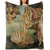 The Birth of Venus Multi-functional Throw Blanket