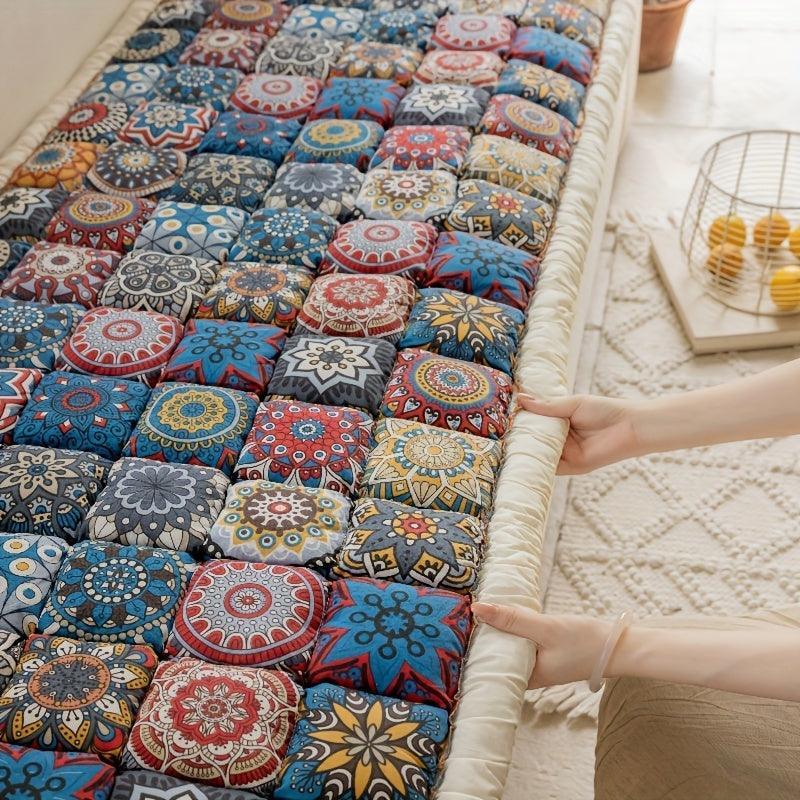 Sofa Bed Cover & Bohemian Chic Moroccan Blue Couch Protector