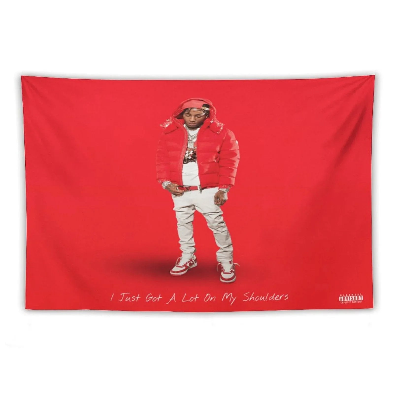I Just Got A Lot On My Shoulders Tapestry